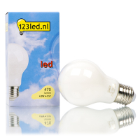 123inkt 123led E27 led-lamp peer mat dimbaar 4.5W (40W)  LDR01522