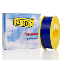 123inkt Filament donkerblauw 2,85 mm PLA 1,1 kg Jupiter serie (123-3D huismerk)  DFP01034