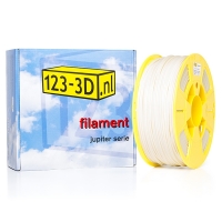 123inkt Filament wit 2,85 mm ABS 1 kg Jupiter serie (123-3D huismerk)  DFA11017