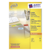 Avery zweckform 3451 universele etiketten geel 70 x 37 mm (2400 etiketten) 3451 212080