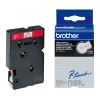 Brother TC 202 tape rood op wit 12 mm (origineel) TC202 080506
