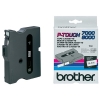 Brother TX-231 tape zwart op wit 12mm (origineel) TX231 080320