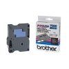 Brother TX-315 tape wit op zwart 6mm (origineel) TX315 080248