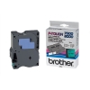 Brother TX-751 tape zwart op groen 24mm (origineel) TX751 080282