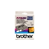Brother TX-B51 tape zwart op neon oranje 24mm (origineel) TXB51 080288