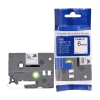 Brother TZ-FX111 Flexi ID tape zwart op transparant 6 mm (origineel) TZ-FX111 080800