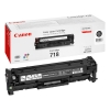 Canon 718 BK toner zwart (origineel) 2662B002AA 070878 Canon 718 BK toner zwart (origineel) 2662B002AA 070878