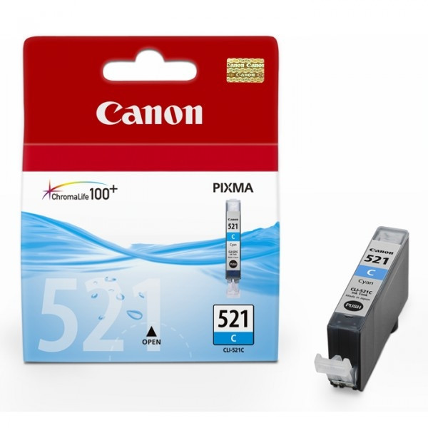 Canon CLI-521C inktcartridge cyaan (origineel) 2934B001 018354 - 1