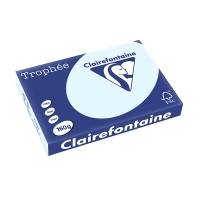 Clairefontaine gekleurd papier azuurblauw 160 grams A3 (250 vel) 2637C 250150
