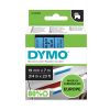 Dymo 45806 tape zwart op blauw 19 mm (origineel) S0720860 088408