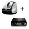 Dymo LabelWriter 450 met M2 postweegschaal 833345 Dymo LabelWriter 450 met M2 postweegschaal 833345