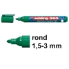 Edding 380 flipchart marker groen (1,5 - 3 mm rond)