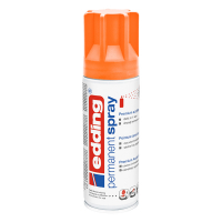 Edding 5200 permanente acrylverf spray mat neon-oranje (200 ml) 4-NL5200966 240556