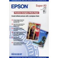 Epson S041328 premium semigloss photo paper 250 grams A3+ (20 vel) C13S041328 064613