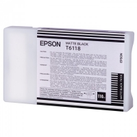 Epson T6118 inktcartridge mat zwart standaard capaciteit (origineel) C13T611800 905520