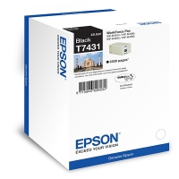 Epson T7431 inktcartridge zwart (origineel) C13T74314010 026608