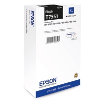 Epson T7551 inktcartridge zwart hoge capaciteit (origineel) C13T755140 026680