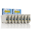 Epson aanbieding: 2 x set T071-serie (zwart + 3 kleuren) (123inkt huismerk) T0715C 110681