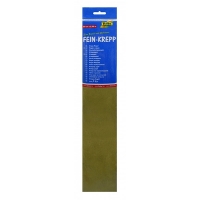 Folia crêpepapier 250 x 50 cm olijfgroen 822142 222078