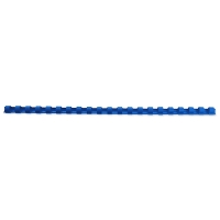 GBC 4028 CombBind bindrug 10 mm blauw (100 stuks) 4028235 207132