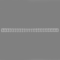 GBC RG8104 metalen draadrug 6 mm wit (100 stuks) RG810470 207246