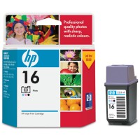 HP 16 (C1816AE) inktcartridge foto (origineel) C1816AE 030190