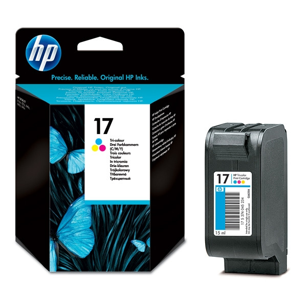 HP 17 (C6625AE) inktcartridge kleur (origineel) C6625AE 030340 - 1