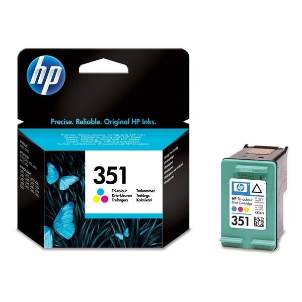 HP 351 (CB337EE) standaard inktcartridge kleur (origineel) CB337EE 030865 - 1