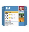 HP 70 (CB345A) duopak geel (origineel) CB345A 030830