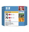 HP 70 (CB347A) duopak rood (origineel) CB347A 030838
