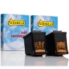 HP Aanbieding: 2 x HP 27 inktcartridge zwart (123inkt huismerk)  031282