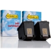 HP Aanbieding: 2 x HP 339 inktcartridge zwart hoge capaciteit (123inkt huismerk)  160048