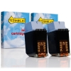 HP Aanbieding: 2 x HP 49 inktcartridge kleur (123inkt huismerk)  030142