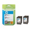 HP Dubbelpak HP 57 (C9503AE) inktcartridge kleur (origineel) C9503AE 031264 HP Dubbelpak HP 57 (C9503AE) inktcartridge kleur (origineel) C9503AE 031264