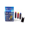 Inkman refillset kleur voor Lexmark no. 26 en no. 27 en Dell T0530  040510