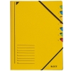 Leitz sorteermap met 7 compartimenten (geel) 39070015 202852