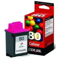 Lexmark 12A1980 (Nr.80) inktcartridge kleur (origineel) 12A1980E 040030