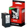 Lexmark 18C2130E (Nr.36) inktcartridge zwart (origineel) 18C2130E 040370