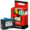 Lexmark 18LX042 (Nr.83) inktcartridge kleur (origineel) 18LX042E 040199 Lexmark 18LX042 (Nr.83) inktcartridge kleur (origineel) 18LX042E 040199