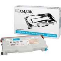 Lexmark 20K1400 toner cyaan hoge capaciteit (origineel) 20K1400 034425