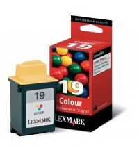 Lexmark Nr.19 (15M2619) light inktcartridge kleur (origineel) 15M2619E 040240
