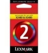 Lexmark Nr.2 (18C0190) inktcartridge kleur (origineel) 18C0190E 040335