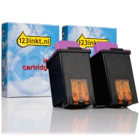 Lexmark aanbieding: 2 x 12A1985 (Nr.85) inktcartridge kleur (123inkt huismerk)  040038
