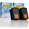 Lexmark aanbieding: 2 x 15M0125 (Nr.25) inktcartridge kleur (123inkt huismerk)  040058
