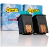 Lexmark aanbieding: 2 x 17G0050 (Nr.50) inktcartridge zwart (123inkt huismerk)  040063