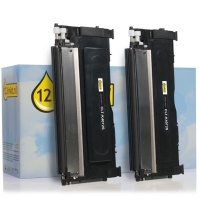 Samsung CLT-P4072B toner zwart dubbelpak (123inkt huismerk) CLT-P4072B/ELSC 033777