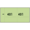 Sigel Expres nummerblok 1-1000 groen (10 blokjes à 100 vel) 76153 208550 - 1