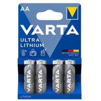 Varta Lithium Ultra FR6 AA batterij 4 stuks 15A 15AC 7524 815 AL-AA AVA00143