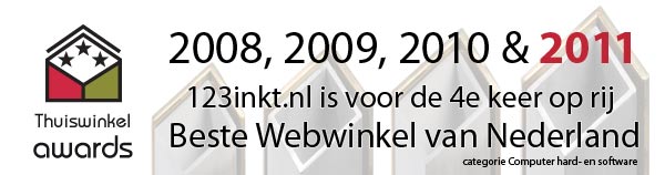 123inkt.nl - Beste Webwinkel Thuiswinkel Awards