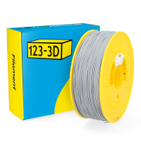 123-3D Filament ABS Grijs 1,75 mm 1 kg DHM00142